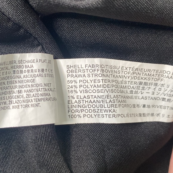 Anthropologie Moon River Lila Ruffle Pewter Empire Waist Peasant Mini Dress XS - Picture 13 of 15